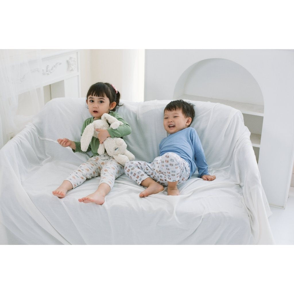 ARDENLEON ArdenBasic Kid Basic Set Long Setelan Baju Tidur Anak