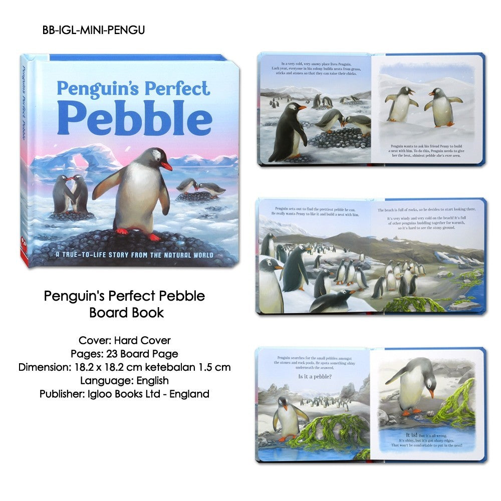 Forever Love/Penguin's Perfect Pebble/Baby Elephant's Journey Board Book