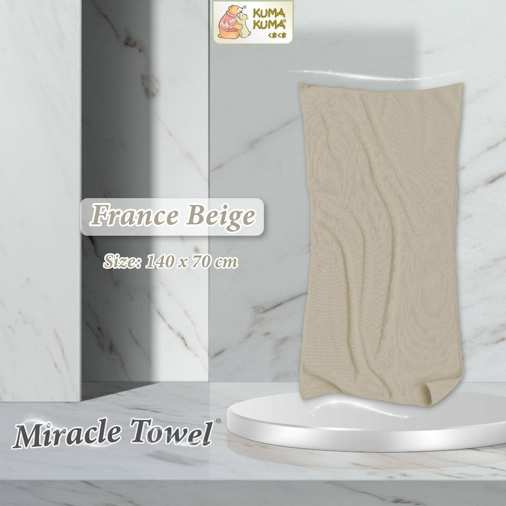 Miracle Towel By Kuma Kuma - Handuk Mandi 140 x 70