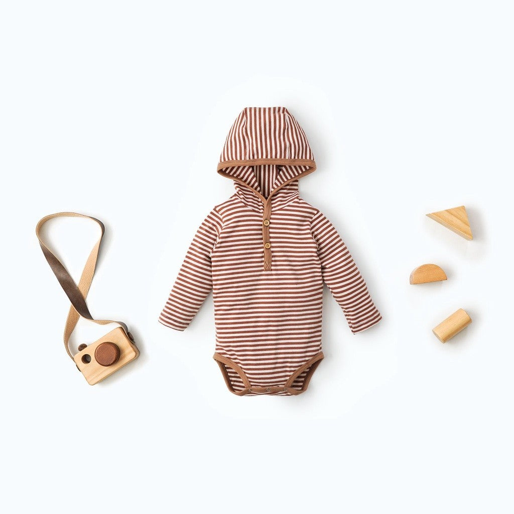 Nice Kids - Stripe Bodysuit Baby (Baju Bayi / Bodysuit One Piece Jumper Romper Bayi)