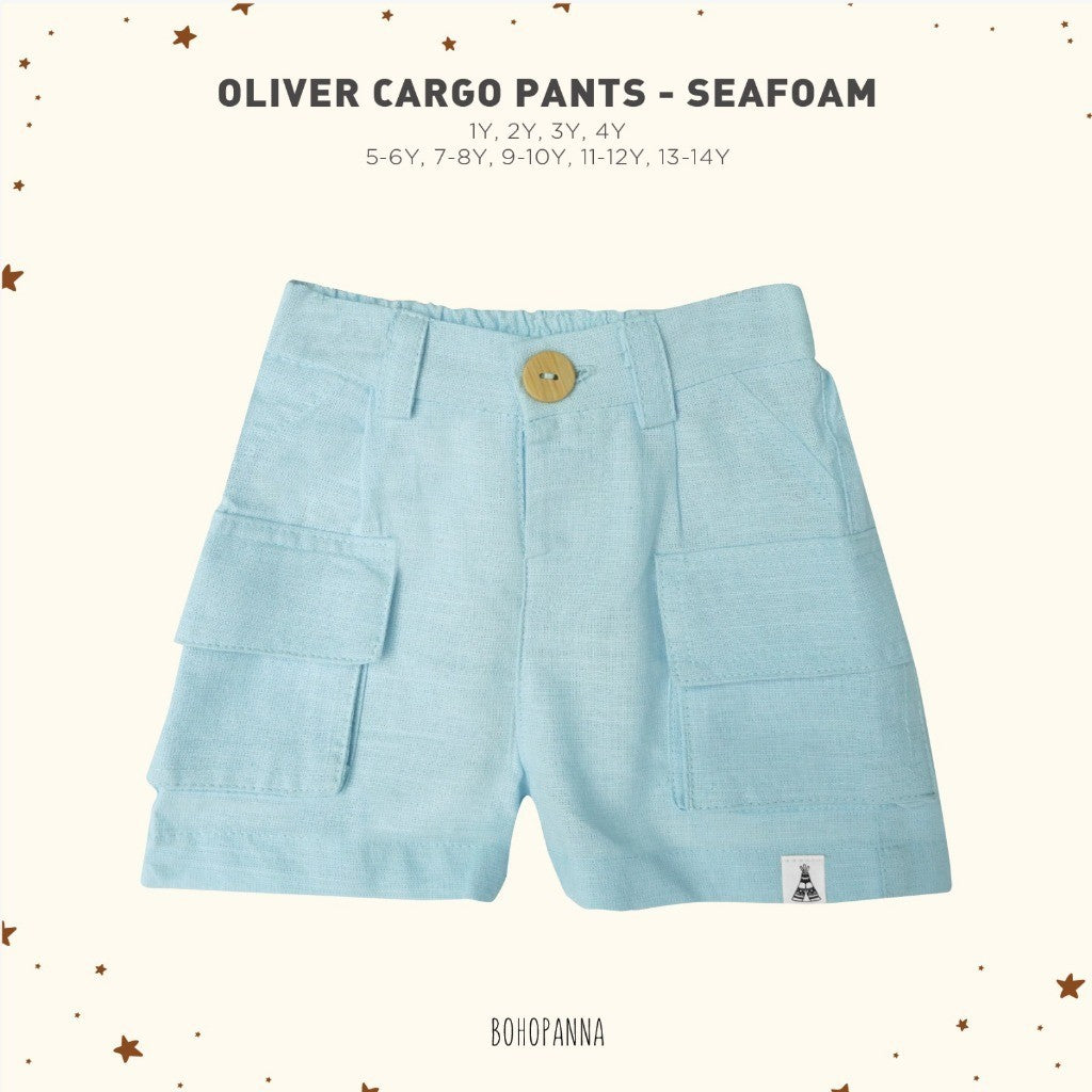 BOHOPANNA - OLIVER CARGO PANT - Celana Anak - Celana Cargo - Cargo Pant