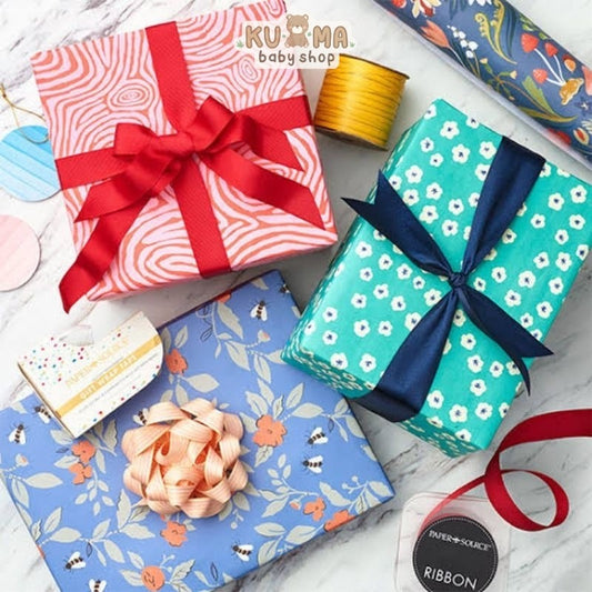 Cd Kertas Kado Giftwrap Bungkus Kado Ulang tahun Welcome Baby