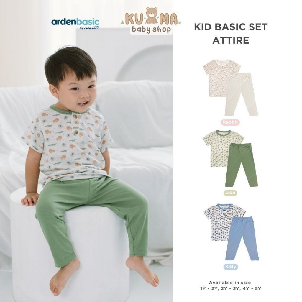 ARDENLEON ArdenBasic Kid Basic Set Attire Setelan Anak