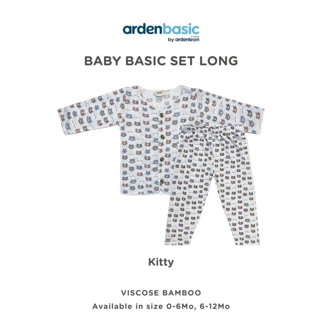 ARDENLEON ArdenBasic Baby Basic Set Long Setelan Panjang Bayi