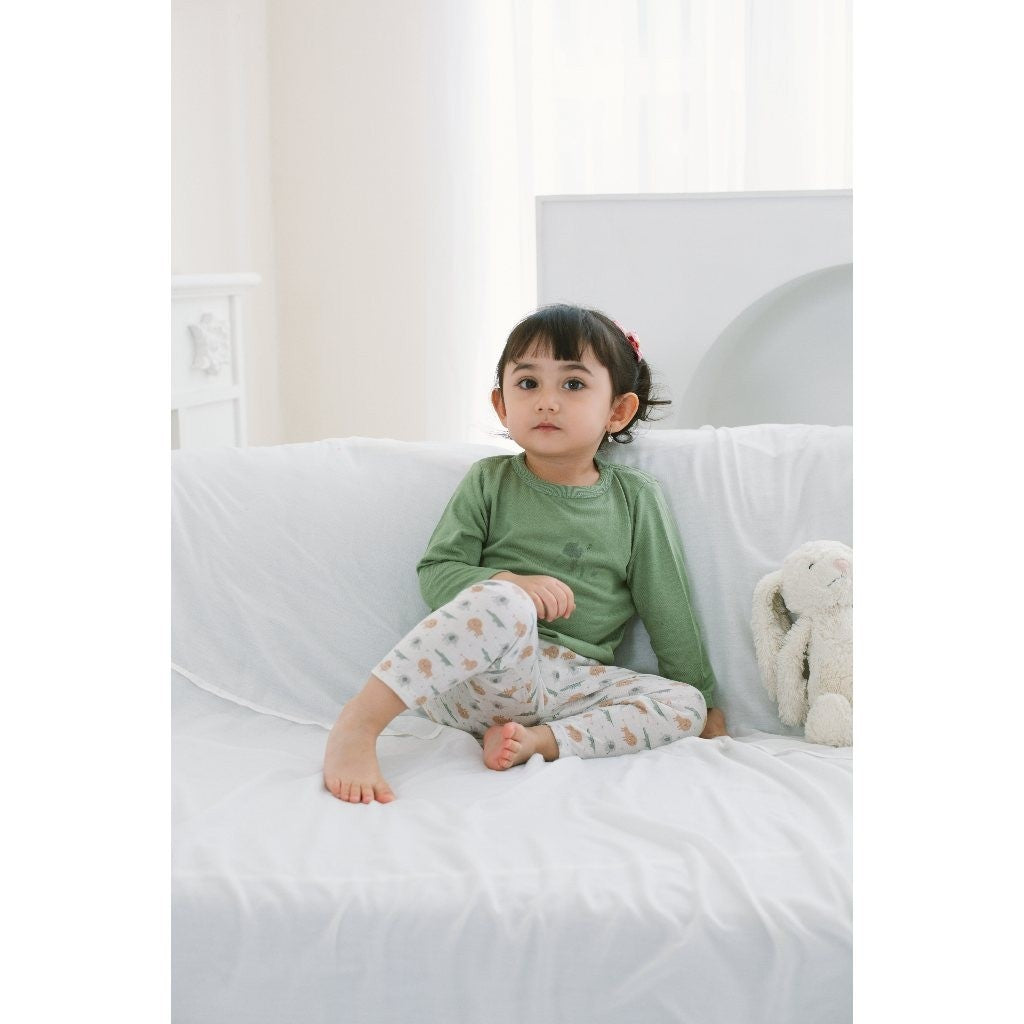 ARDENLEON ArdenBasic Kid Basic Set Long Setelan Baju Tidur Anak