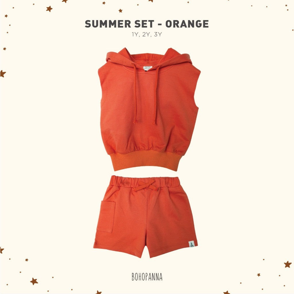 BOHOPANNA - SUMMER SET - Setelan Baju Anak Laki-Laki