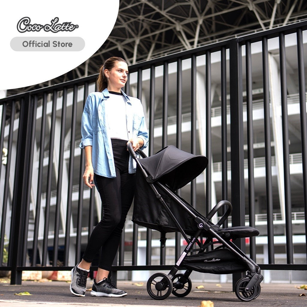COCOLATTE Conic Auto Stroller 360° swivel front wheels 72655