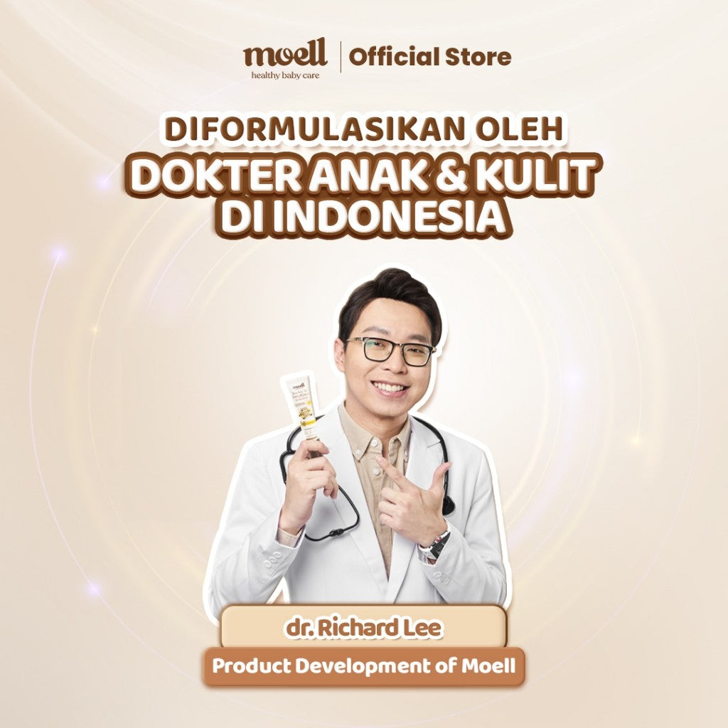 Moell Nourish Hair Everyday / Lotion Baby 100 ml Rambut Lebat Bayi