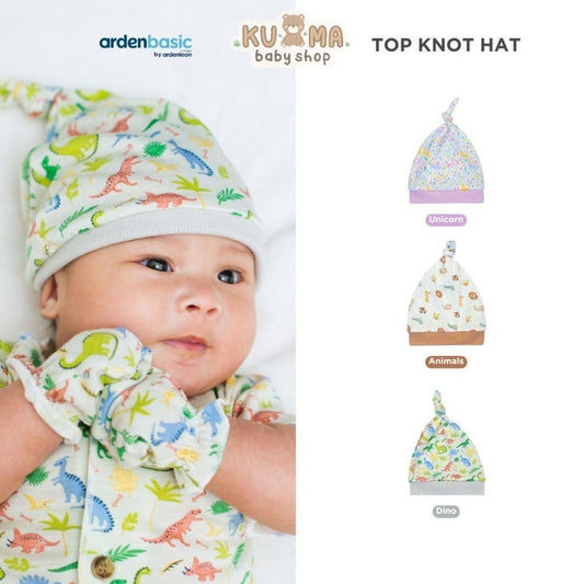 ARDENLEON ArdenBasic Top Knot Hat Topi Bayi