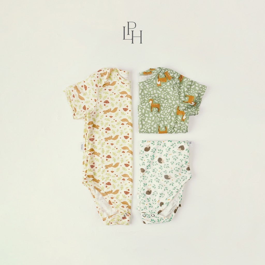 Little Palmerhaus - Little Wear Short Bodysuit 24.0 (Jumper Bayi)