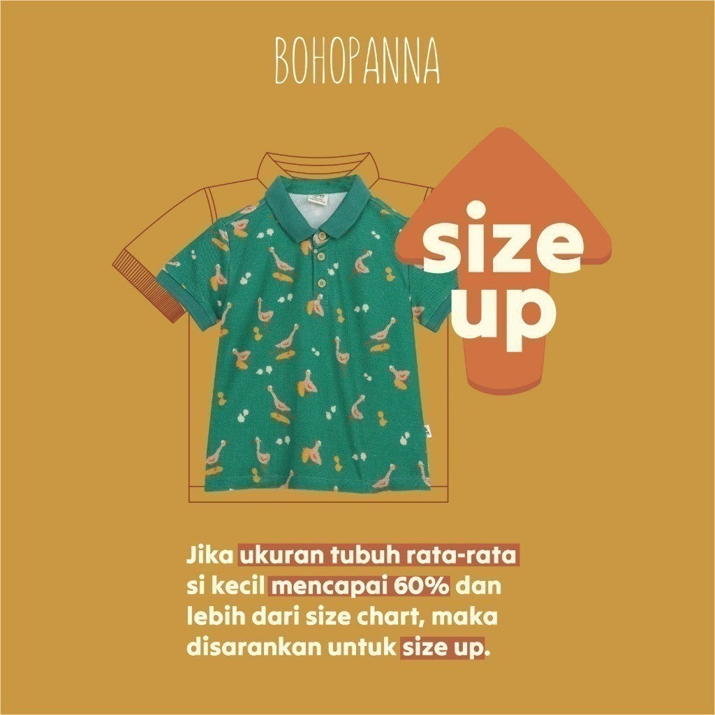 BOHOPANNA - SHORT BATIK SHIRT - Atasan Anak Laki-Laki 2422