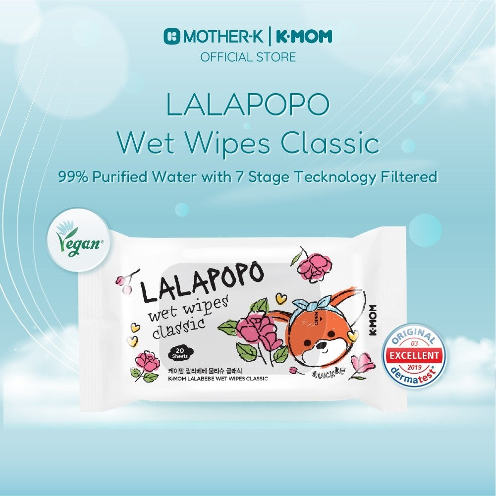 Mother-K K-Mom Wet Wipes Tissue - Tisu Basah Lalapopo