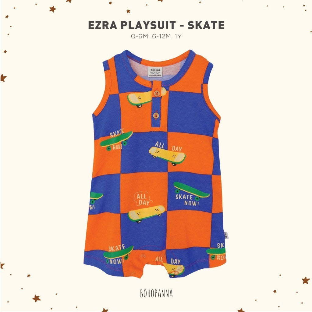 BOHOPANNA - EZRA PLAYSUIT - Jumper Bayi - Jumper Anak Laki-Laki