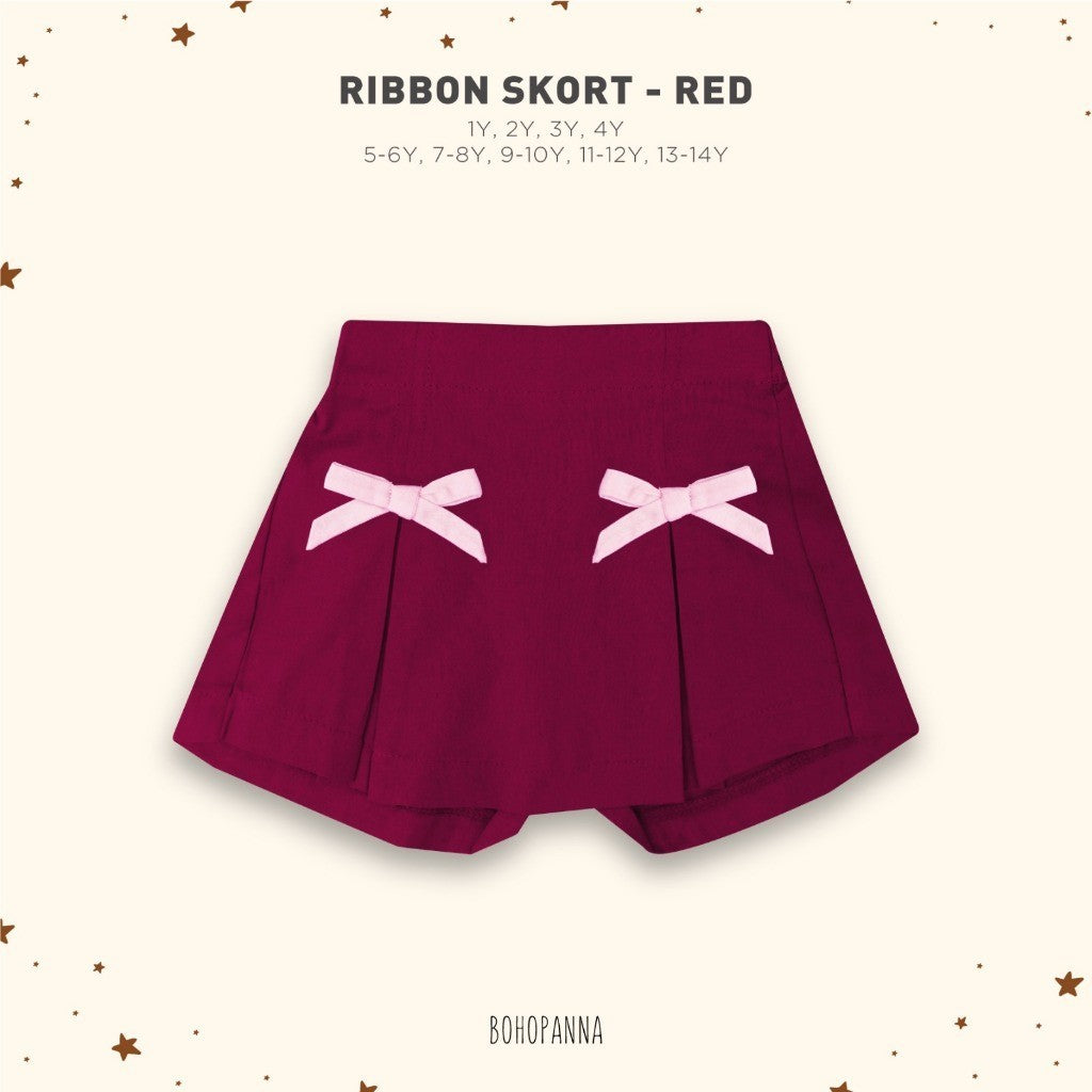 BOHOPANNA - RIBBON SKORT - Rok Anak Perempuan Butter