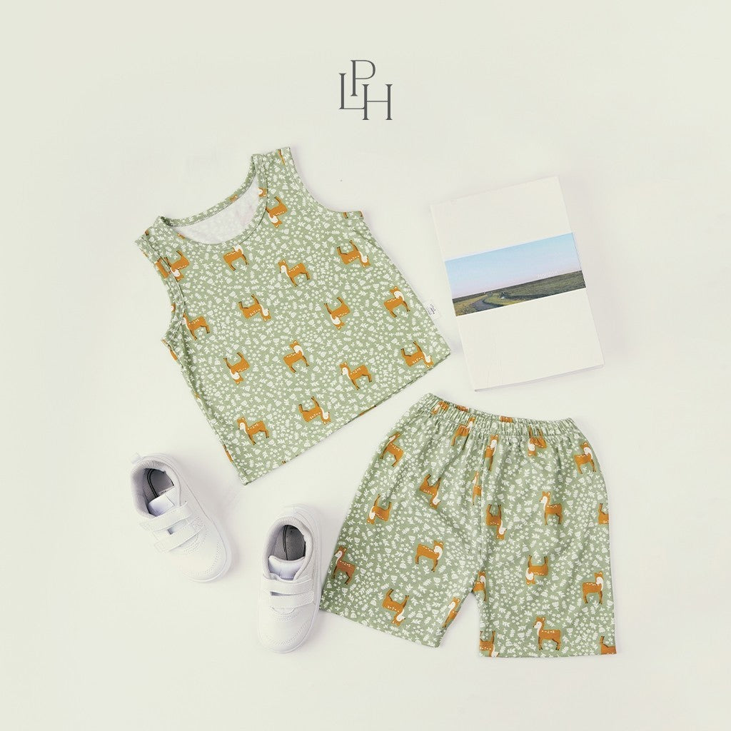 Little Palmerhaus - Little Wear Kids Sleeveless Set 24.0 (Setelan Anak Lengan Buntung)