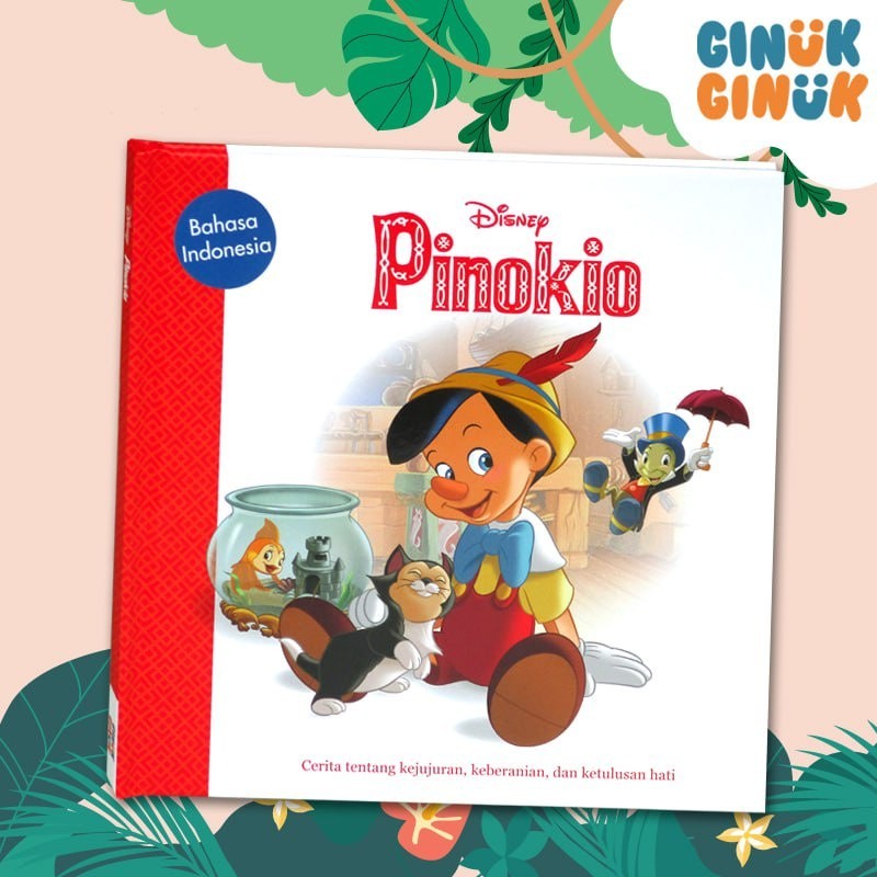 Buku Cerita Disney Winnie the Pooh & Pinokio (Bahasa Indonesia - Original)