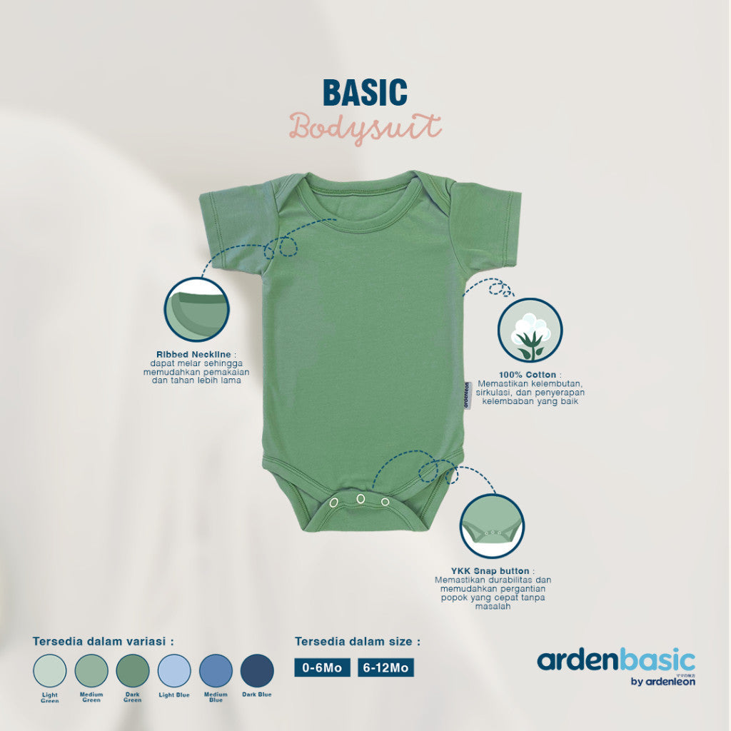 ARDENLEON ArdenBasic Basic Bodysuit Jumper Bayi