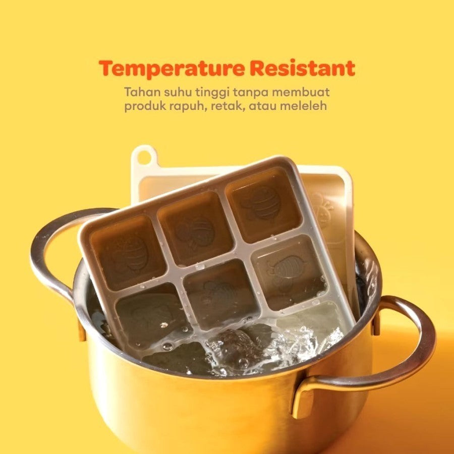 Little Dimple Silly Freeze Cetakan Makanan Silikon Freezer Microwave