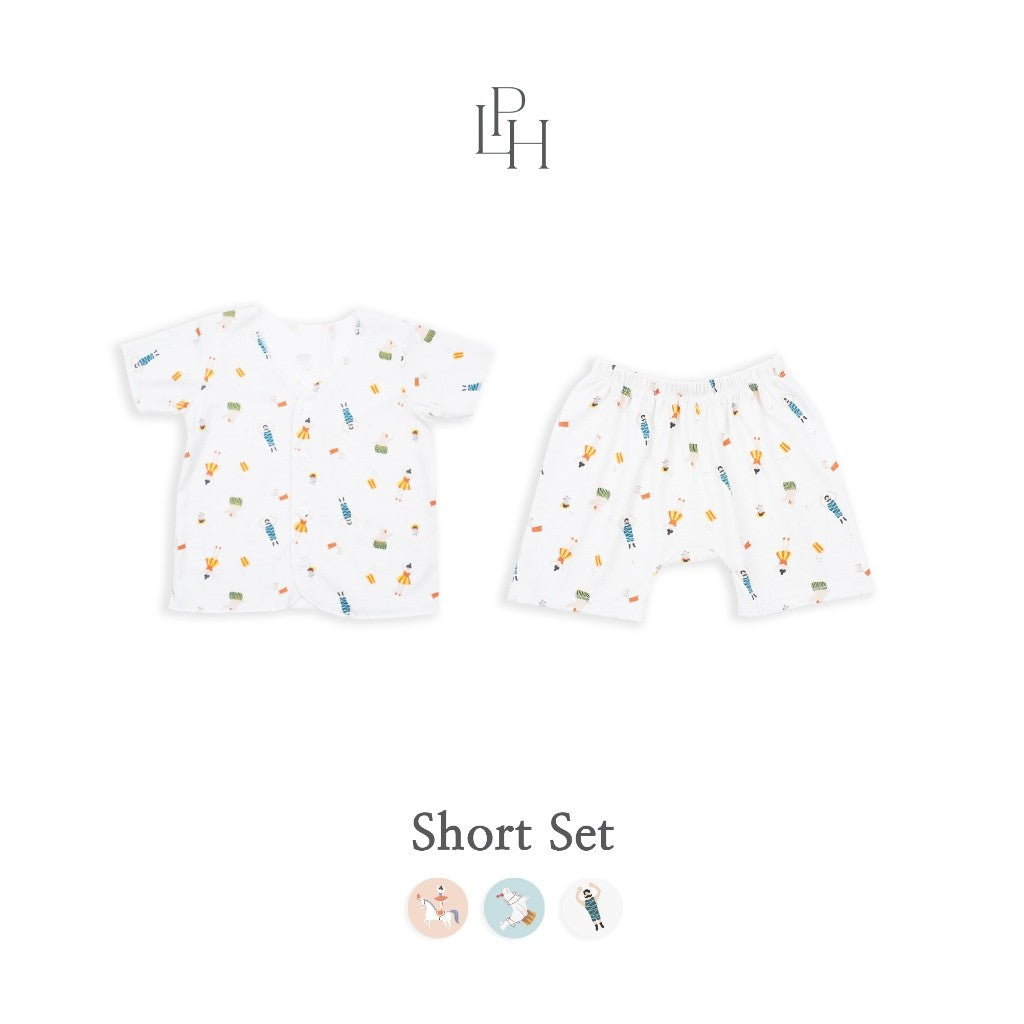 Little Palmerhaus - Little Wear Short Set 26.0 (Setelan Bayi Lengan Pendek)