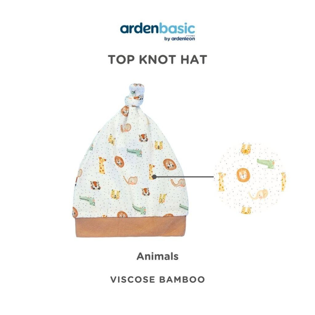 ARDENLEON ArdenBasic Top Knot Hat Topi Bayi