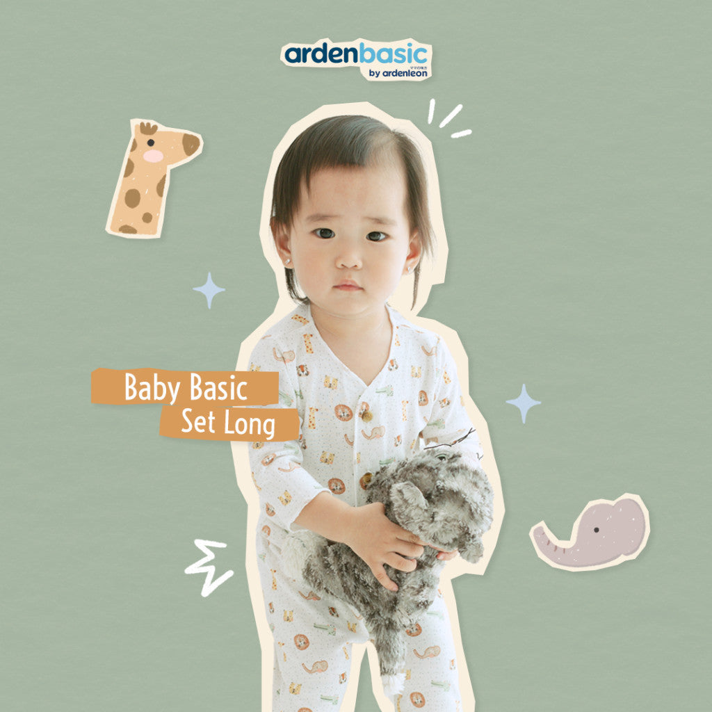ARDENLEON ArdenBasic Baby Basic Set Long Setelan Panjang Bayi