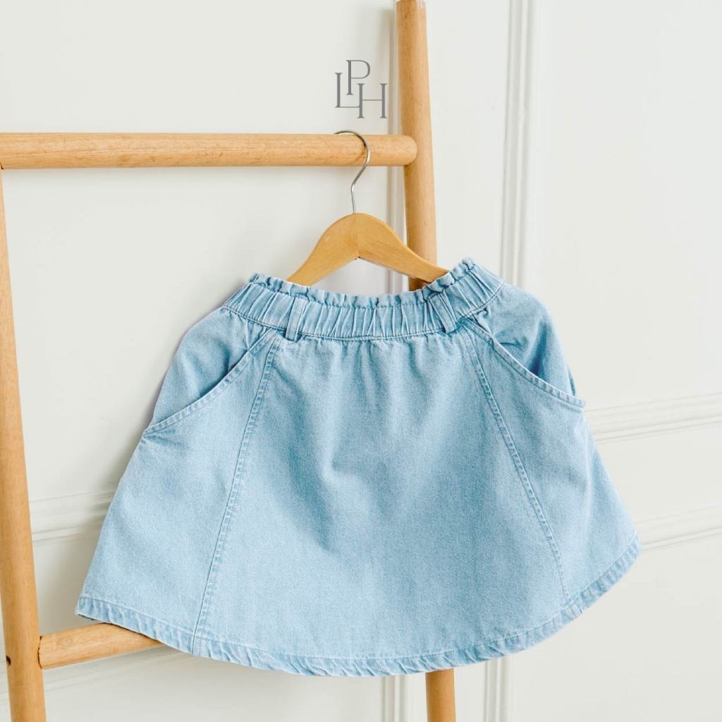 Little Palmerhaus - Abby Denim Skirt (Rok Jeans Anak Perempuan)