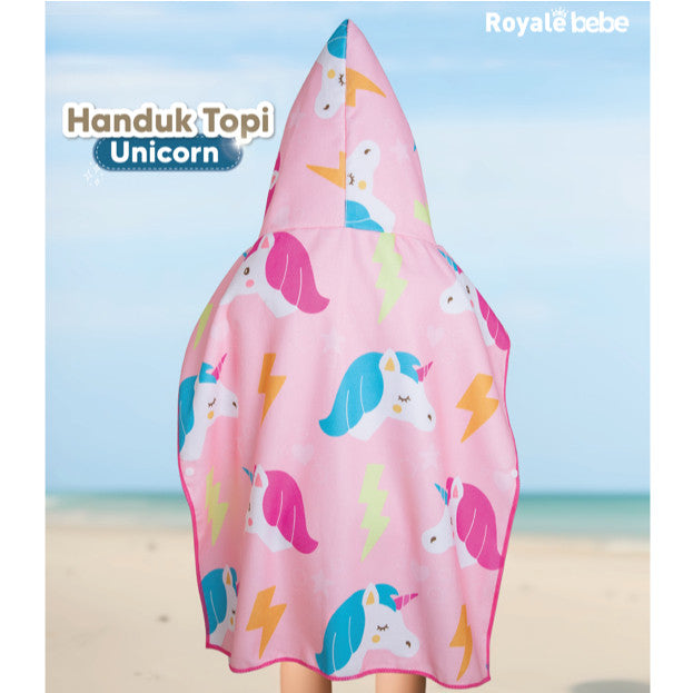 Royale Bebe – Handuk Topi Anak | Handuk Renang Karakter
