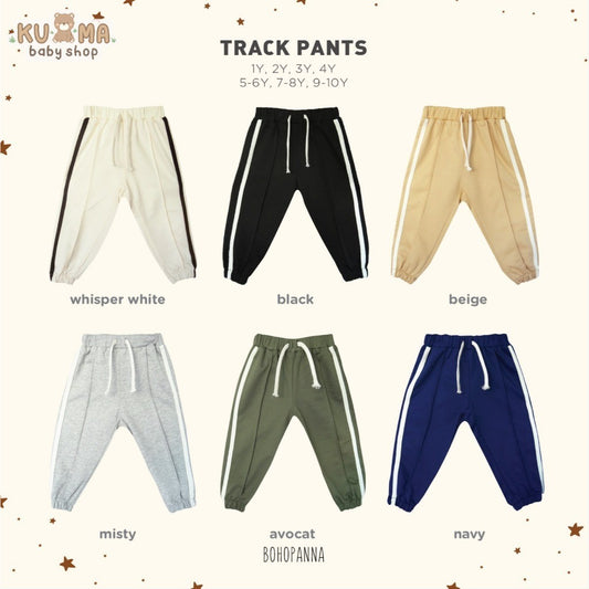 BOHOPANNA - TRACK PANT - Celana Panjang Anak Laki-Laki - Celana Jogging - Celana Olahraga