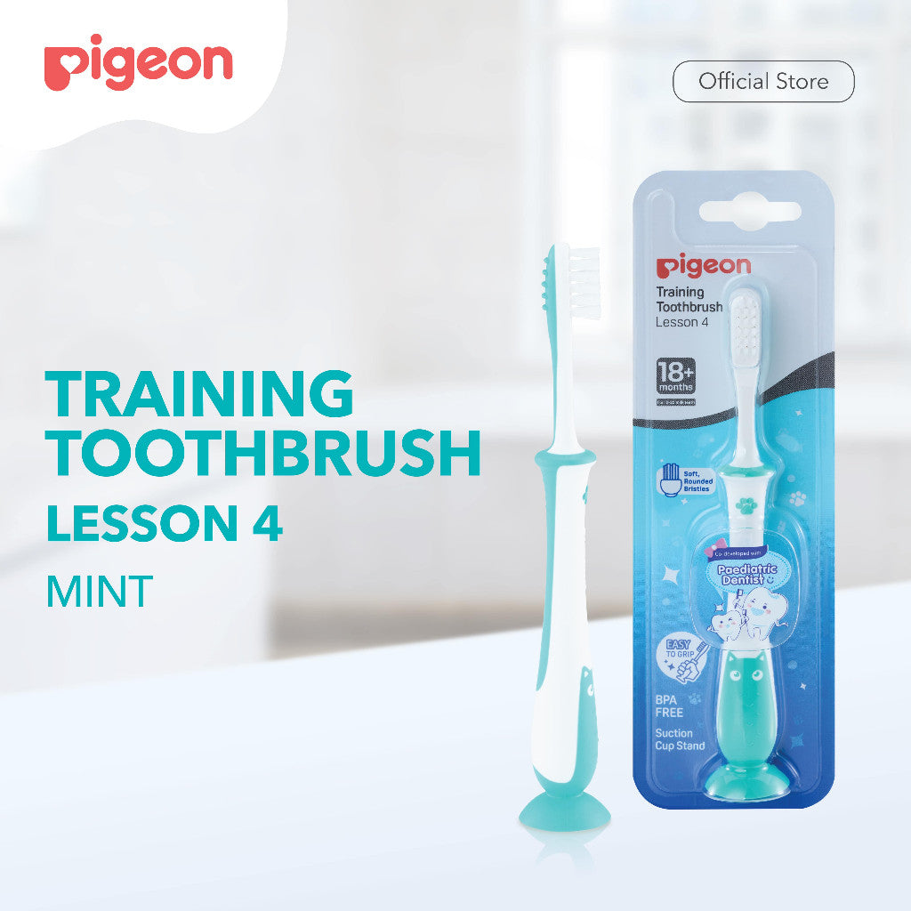 PIGEON Training Toothbrush Lesson 4 Sikat Gigi Anak