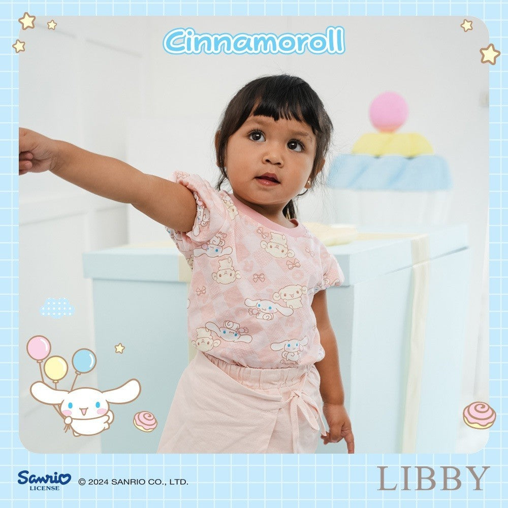 LIBBY Sanrio Megumi Skort Anak Perempuan Kuromi Cinnamoroll 9 Bulan - 4 Tahun (1 PCS) Rok Celana