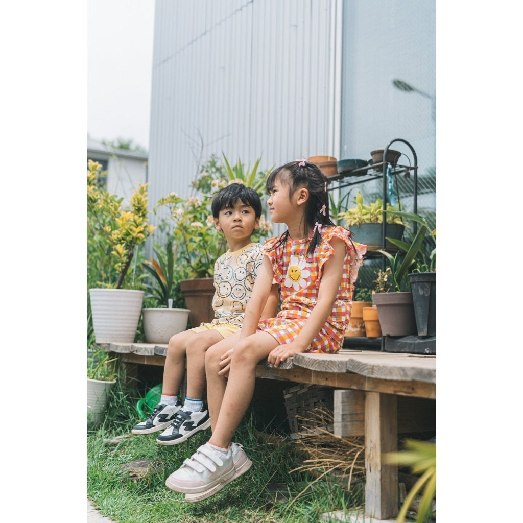 BOHOPANNA - BOHOPANNA X SMILEY - ELORA SET - Setelan Baju Anak Perempuan