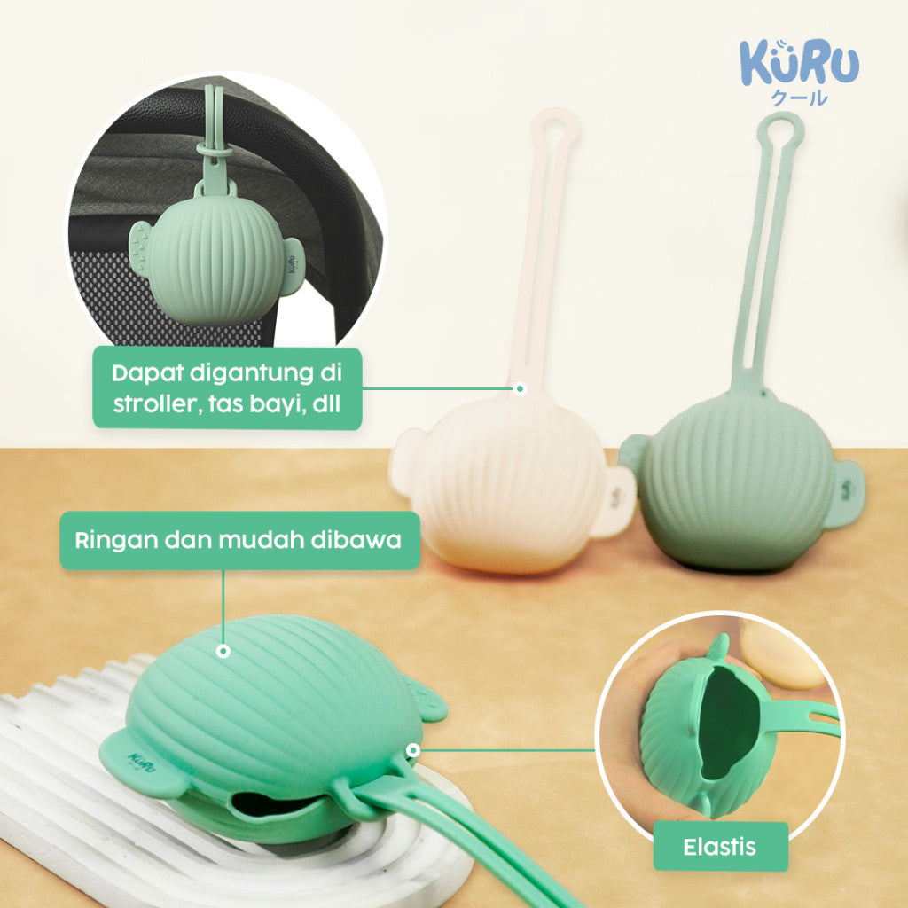 Kuru Baby Pacifier Protector | Pelindung Dot Empeng Gigitan Bayi