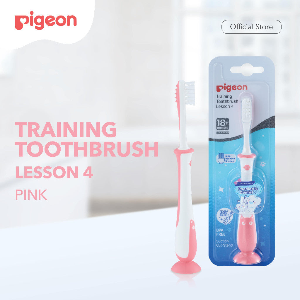 PIGEON Training Toothbrush Lesson 4 Sikat Gigi Anak