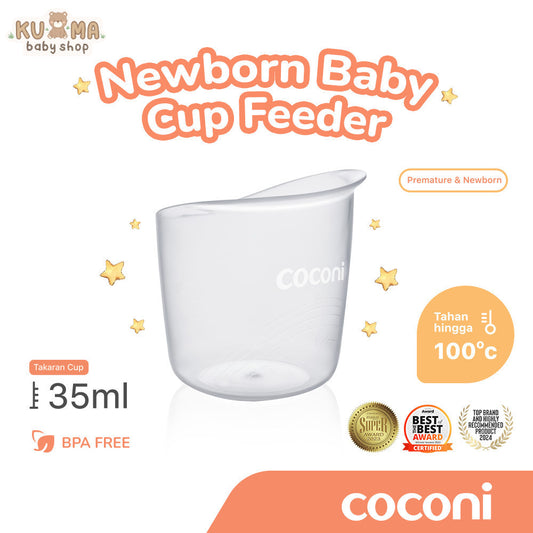 COCONI Newborn Baby Cup Feeder | Gelas Pemberi Asi Pada Bayi Baru Lahir | Gelas Kecil Anak Bayi