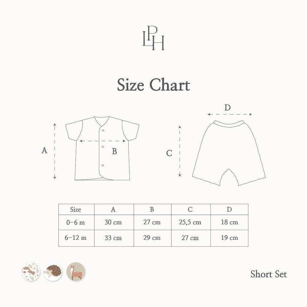 Little Palmerhaus - Little Wear Short Set 24.0 (Setelan Anak Lengan Pendek)