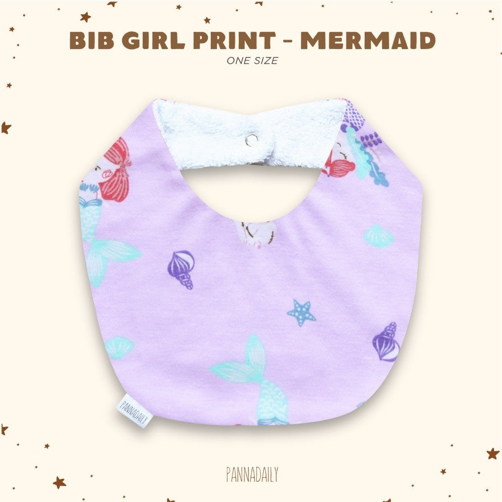 BOHOPANNA - PANNADAILY - BIB GIRL PRINT - Slabber Bayi