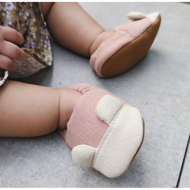 Petita Petito Crinkled Bear Baby Shoes Sepatu Bayi Prewalker Anti-slip