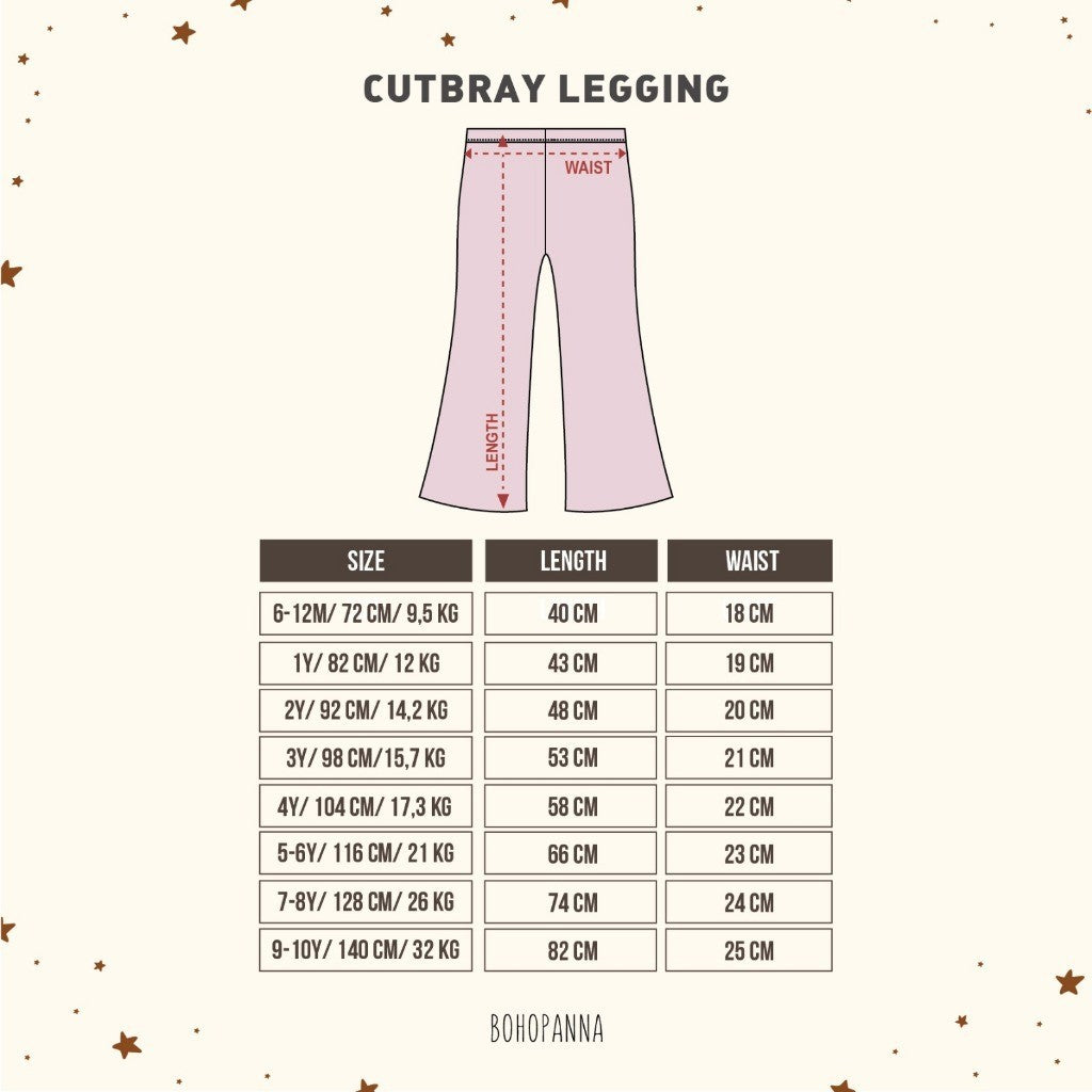 BOHOPANNA - CUTBRAY LEGGING - Legging Anak Perempuan