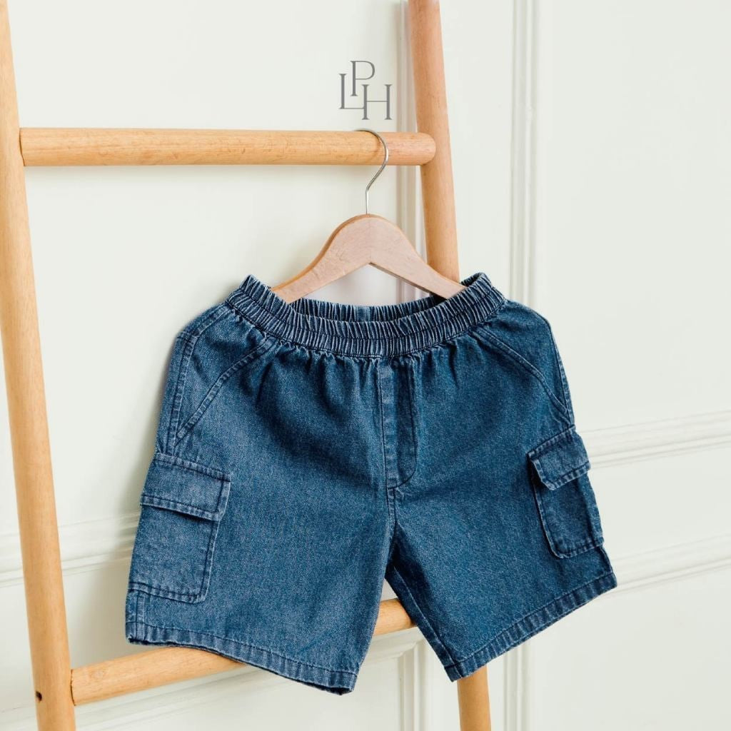 Little Palmerhaus - Enzo Denim Short (Celana Pendek Jeans Anak)