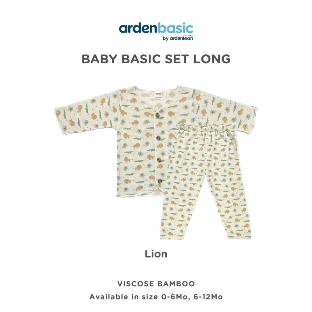 ARDENLEON ArdenBasic Baby Basic Set Long Setelan Panjang Bayi