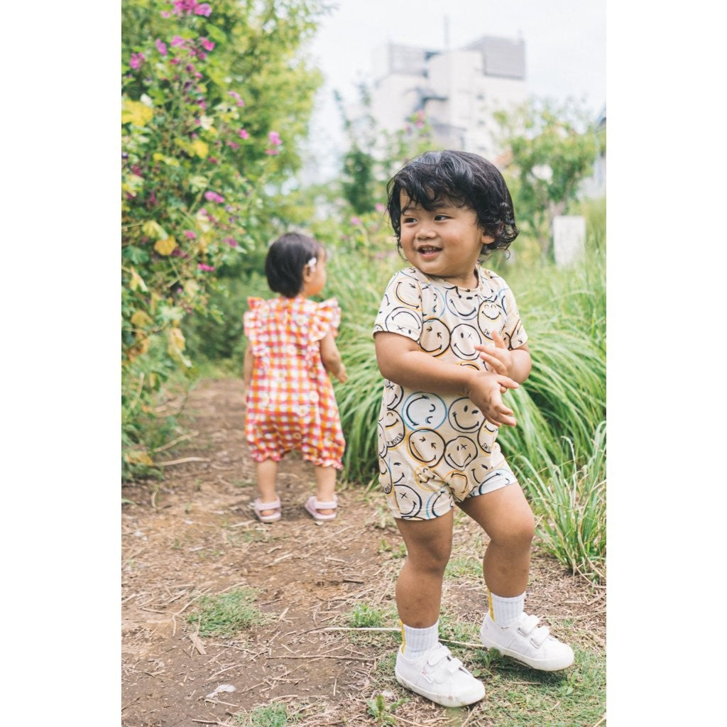 BOHOPANNA - BOHOPANNA X SMILEY - PLAYSUIT - Jumper Bayi Laki-Laki