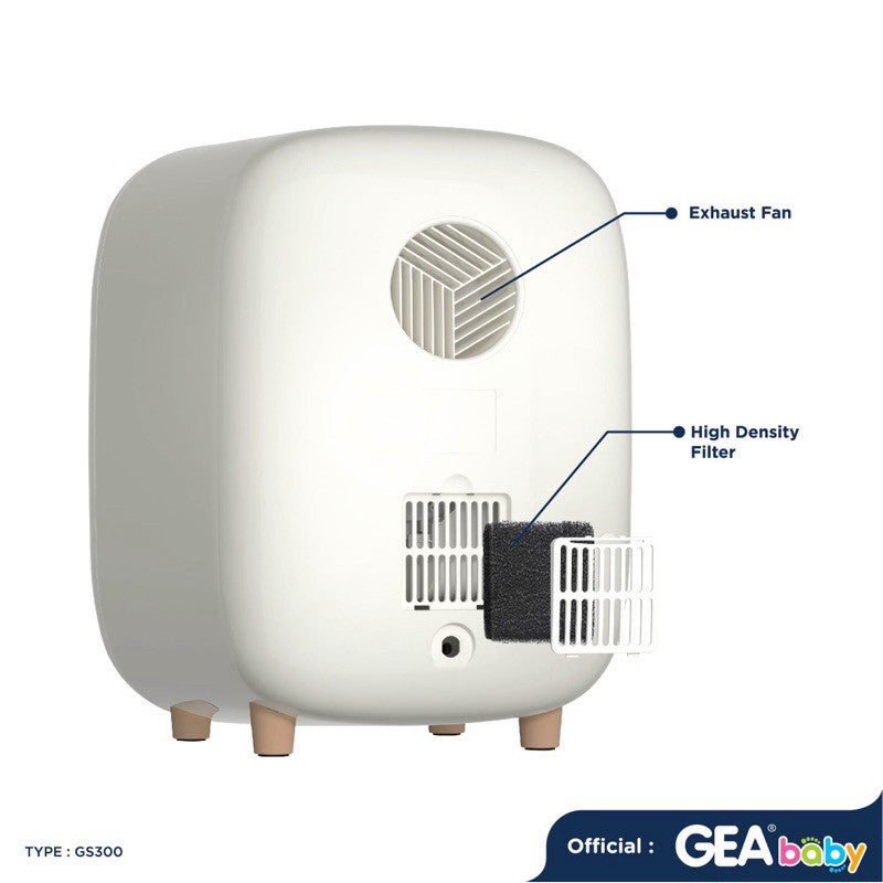 GEA BABY GS-300 Ultimate UVC Sterilizer & Dryer With Plasma Ion / Bottle Sterilizer & Dryer