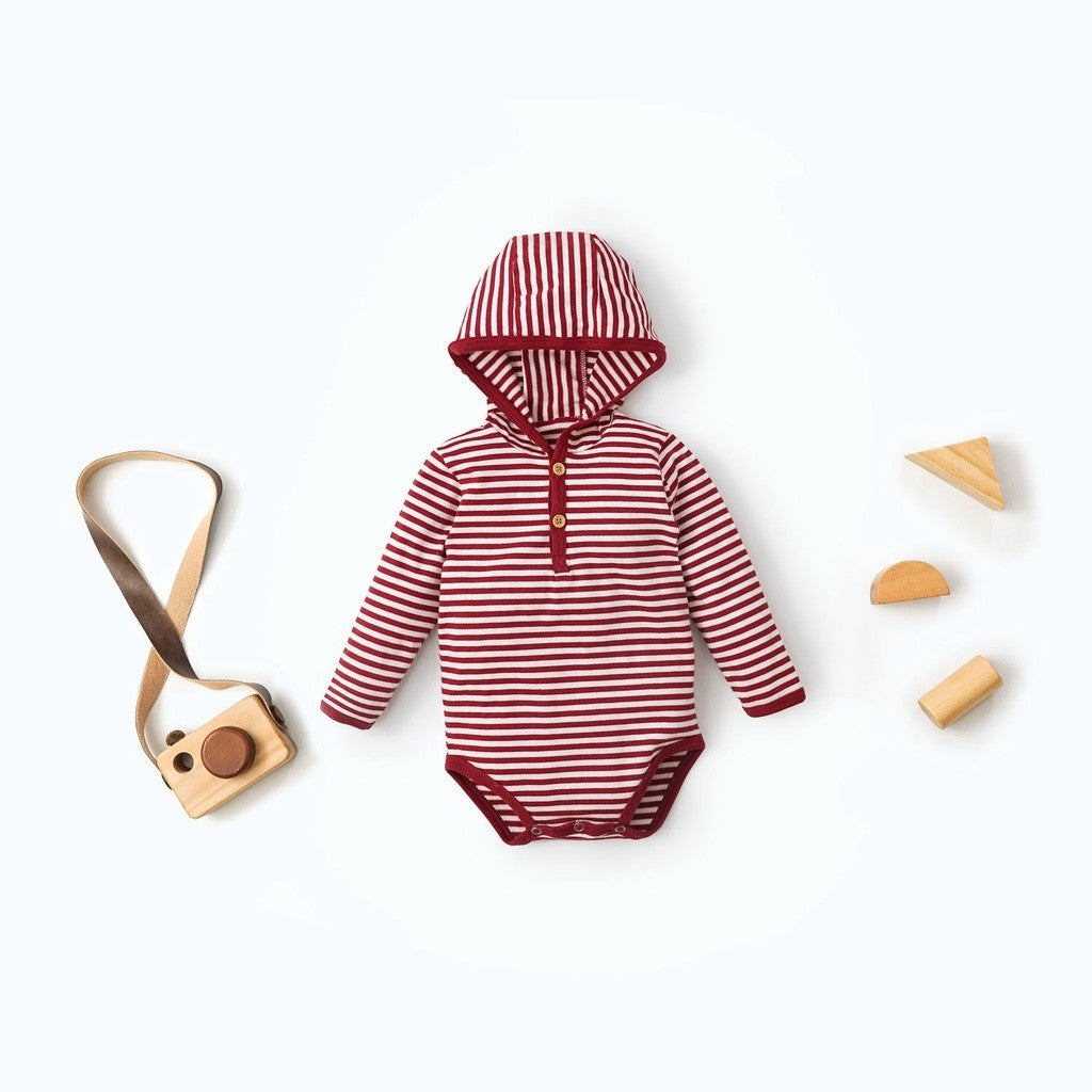 Nice Kids - Stripe Bodysuit Baby (Baju Bayi / Bodysuit One Piece Jumper Romper Bayi)