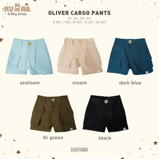 BOHOPANNA - OLIVER CARGO PANT - Celana Anak - Celana Cargo - Cargo Pant