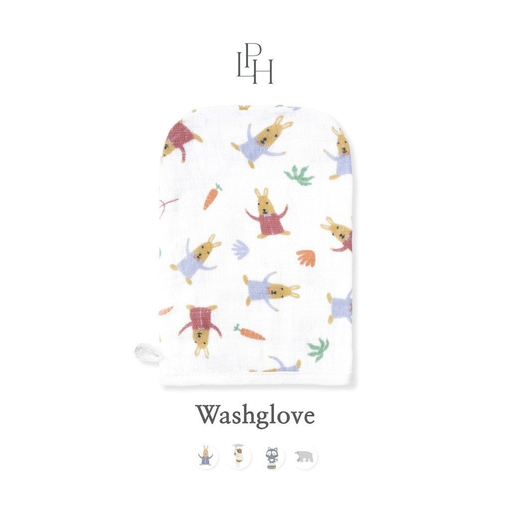 Little Palmerhaus - Washglove Set Of 2 (Waslap Bayi Isi 2)