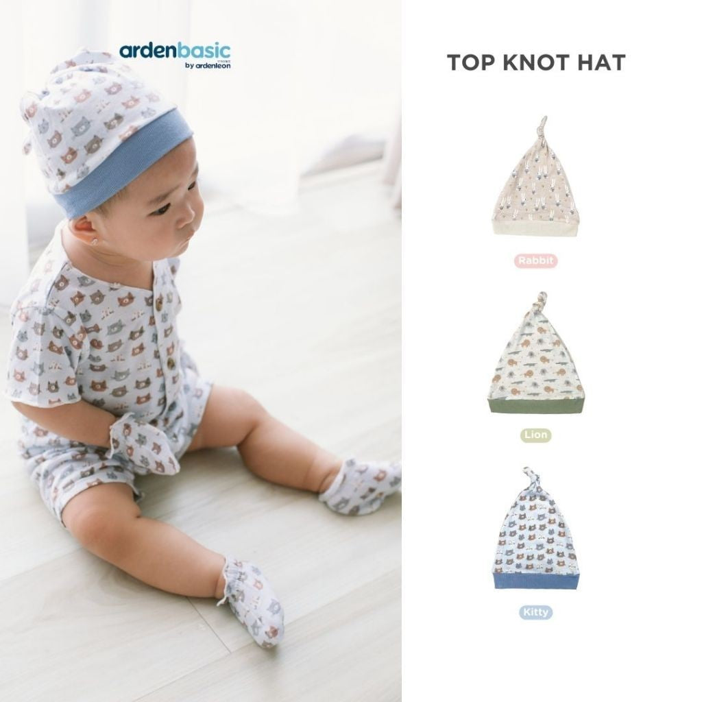 ARDENLEON ArdenBasic Top Knot Hat Topi Bayi