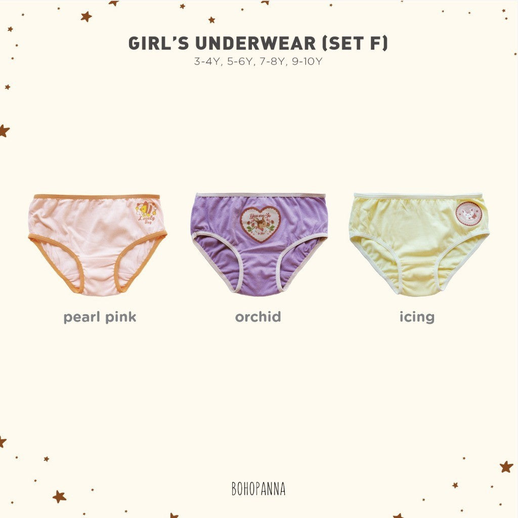 BOHOPANNA - GIRL'S UNDERWEAR - Pakaian Dalam Anak Perempuan