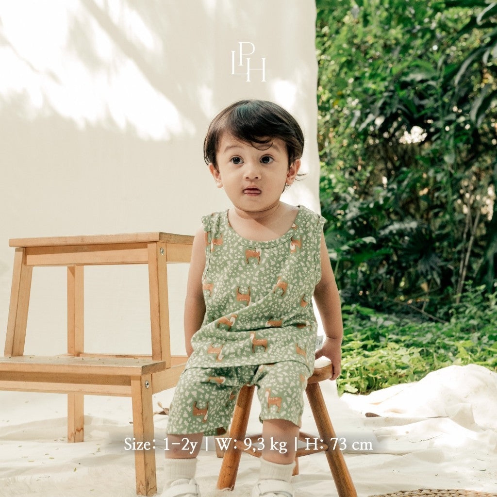 Little Palmerhaus - Little Wear Kids Sleeveless Set 24.0 (Setelan Anak Lengan Buntung)