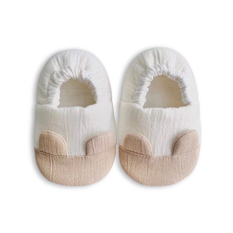 Petita Petito Crinkled Bear Baby Shoes Sepatu Bayi Prewalker Anti-slip