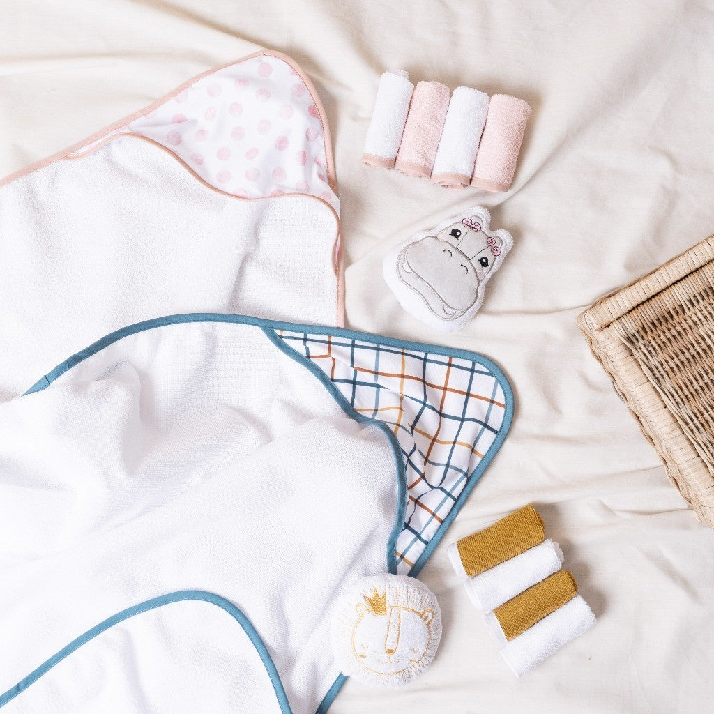MemoryLife Little Dove Baby Bath Towel Set | Hampers Handuk Bayi, Hampers New Born, Kado lahiran Bayi, Baby Gift Set.